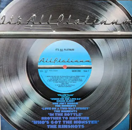 Donnie Elbert / Larry Saunders a.o. - It's All Platinum