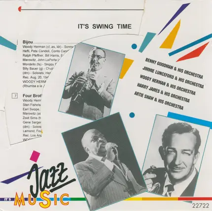 Benny Goodman & His Orchestra,Nat King Cole Trio,Count Basie All Stars... - It's Swing Time