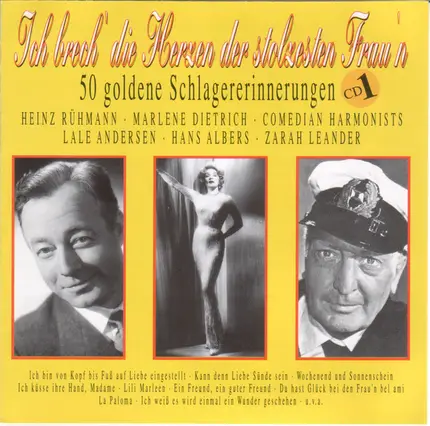 Various - Ich Brech' Die Herzen Der Stolzesten Frau'n - 50 Goldene Schlagererinnerungen