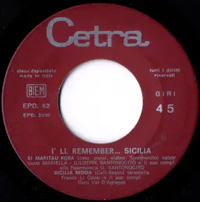 Various Artists - I'll Remember... Sicilia