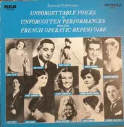 Various - Immortal Performances - Unforgettable Voices In Unforgotten Performances From The French Operatic R