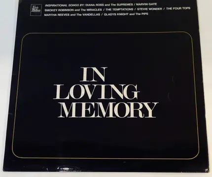 Gladys Knight & The Pips, Diana Ross - In Loving Memory (Tribute To Mrs. Loucye G. Wakefield)