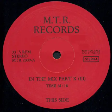 Spyder D, The Real Thing, Gavin Christopher a.o. - In The Mix Part X