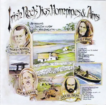 Dave Evans / Duck Baker / Davey Graham a.o. - Irish Reels, Jigs, Hornpipes & Airs