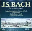 LP - Various - J.S. Bach - Eine Liebhaber-Ausgabe, Teil 1