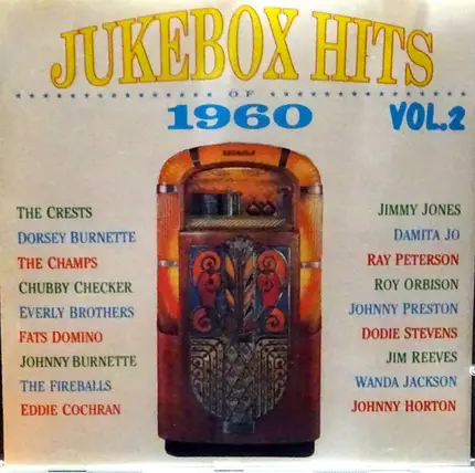 The Crests, Jimmy Jones a.o. - Jukebox Hits Of 1960 Vol. 2