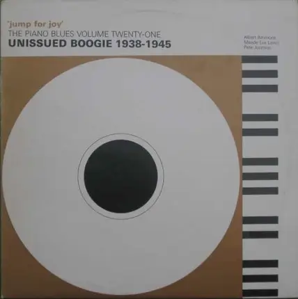 Various - 'Jump For Joy' Unissued Boogie 1938-1945