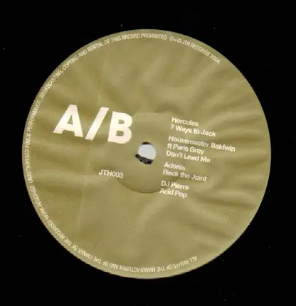 Hercules, Adonis, DJ Pierre - Jackin' The House (Volume 3)