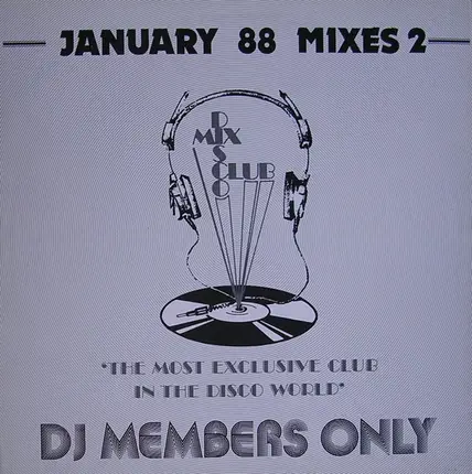 DMC Compilation - January 88 Mixes 2