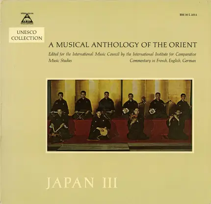 Alain Danielou - Japan III - Music of the Edo Period