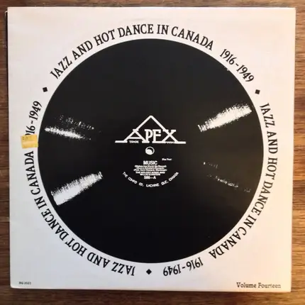 Harry Thomas a.o. - Jazz and Hot Dance In Canada 1916-1949