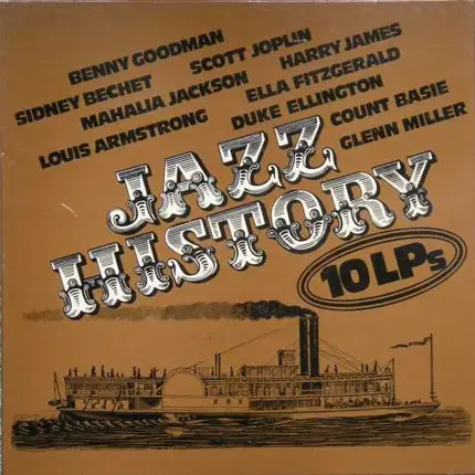 Louis Armstrong/Scott Joblin/Ella Fitzgerald a.o. - Jazz History 10 LPs