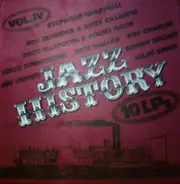 Stephane Grappelli, Dizzy Gillespie, Count Basie a.o. - Jazz History / 10 LPs Vol. IV
