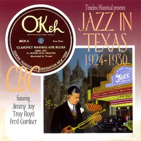 Various Artists - Jazz In Texas 1924-1930