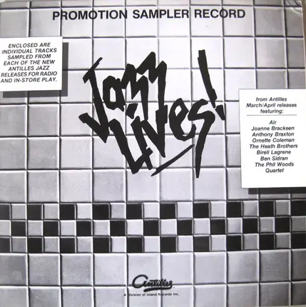 Various - Jazz Lives! Antilles Jazz Sampler