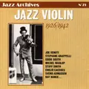 CD - Joe Venuti / Stéphane Grappelli / Quintette Du Hot Club De France - Jazz Violin 1926-1942