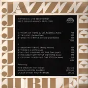 LP - Various - Jazz Jubilee Munich 10. 12. 1962