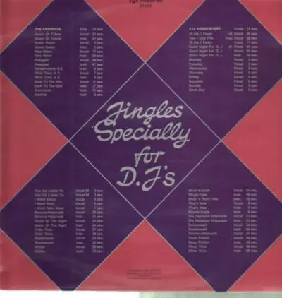 Ralf Hennings - Jingles Specially for DJ's Vol.1