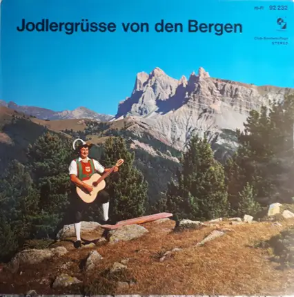 Various - Jodlergrüsse Von Den Bergen