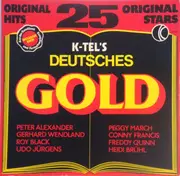 LP - Various - K-Tel's Deutsches Gold (25 Original Hits, 25 Original Stars) - FOC w. booklet