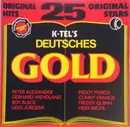LP - Various - K-Tel's Deutsches Gold (25 Original Hits, 25 Original Stars) - FOC w. booklet