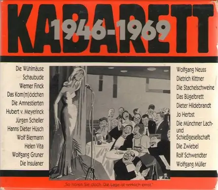 Schaubude / Werner Finck / Die Hinterbliebenen a.o. - Kabarett 1946 - 1969