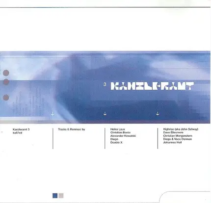 Heiko Laux / Double X / Christian Borée a.o. - Kanzleramt 3