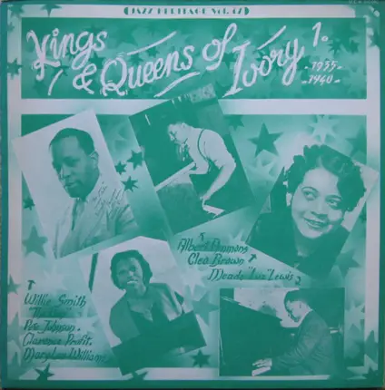Meade 'Lux' Lewis, Cleo Brown, Mary-Lou Williams a.o. - Kings and Queens of Ivory 1