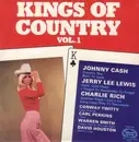 LP - Johnny Cash, Jerry Lee Lewis, a.o. - Kings Of Country, Vol. 1