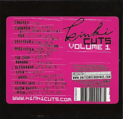 Tiga, Avril, Killing Joke, a.o - Kinki Cuts Volume 1