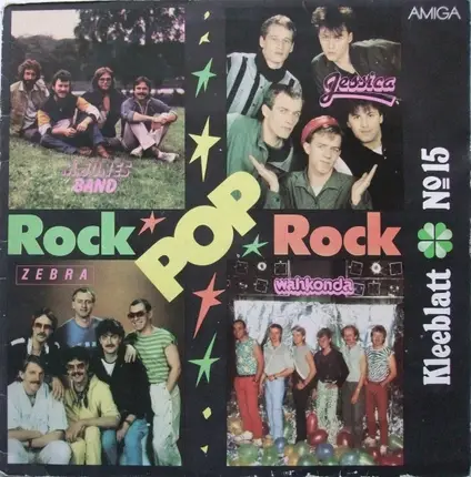 Jessica, Wahkonda, M.Jones Band, Zebra - Kleeblatt No. 15: Rock Pop Rock