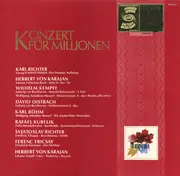 LP - Karl Richter, Karajan, Kempff, Oistrach, Rubelik - Konzert Für Millionen