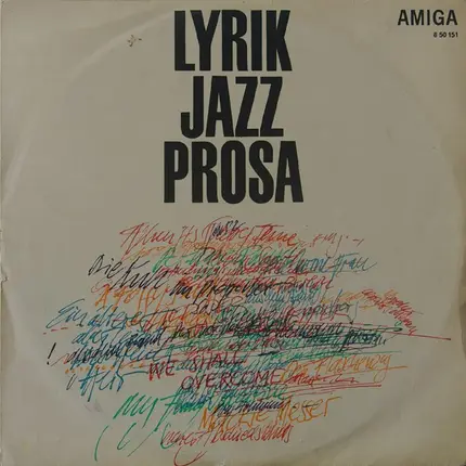 Jazz-Optimisten Berlin / Manfred Krug / Eberhard Esche a.o. - Lyrik - Jazz - Prosa