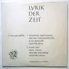 LP - Hans Arp, Walter Höllerer, Paul Celan, Günter Grass - Lyrik Der Zeit 2
