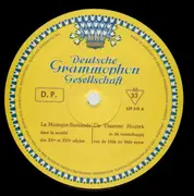 LP - Various - La Musique flamande - mono, tulip rim