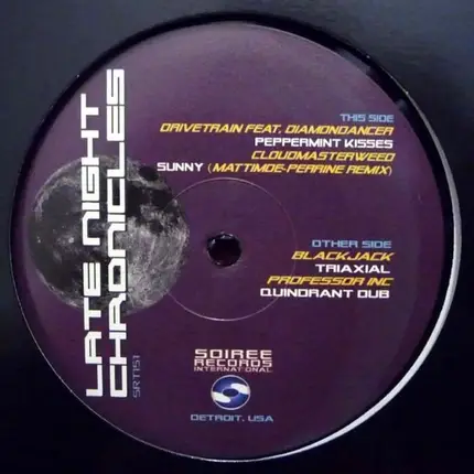 Drivetrain, Diamondancer, Cloudmasterweed, Black Jack, Professor Inc - Late Night Chronicles