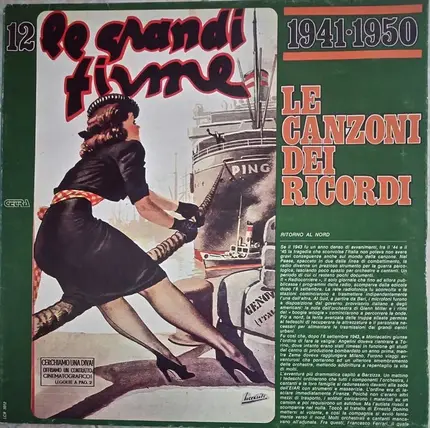 Nilla Pizzi, Dea Garbaccio, Nella Colombo, a.o. - Le Canzoni Dei Ricordi - 1941-1950 Vol.12
