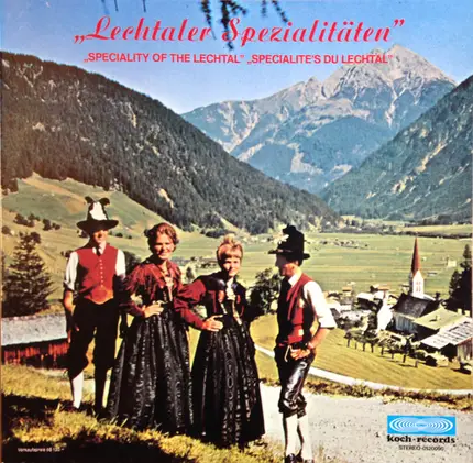 Lechtaler Musikanten, Bader Trio & Rosi, Musikkapelle Elbigenalp u.a. - Lechtaler Spezialitäten