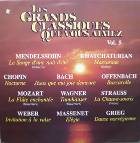 J. S. Bach - Les Grands Classiques Que Vous Aimez Vol. 5