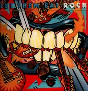 LP - Grim Reaper, Mass, Autograph, a.o. - Let Them Eat Rock - Insert incl.