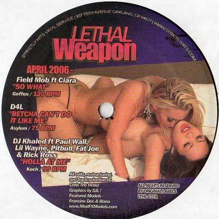 Too Short a.o. - Lethal Weapon April 2006