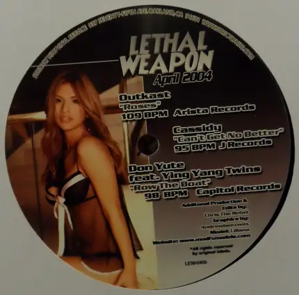 Hip Hop Sampler - Lethal Weapon April 2004