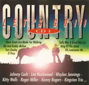 CD - Don Gibson / Lee Hazlewood a. o. - Let's Go!!! Country - CD 1