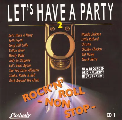 Wanda Jackson, Christie, Chubby Checker - Let's Have A Party 2 - Rock'N'Roll - Non Stop - CD 1