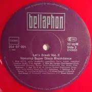 LP - Street System, Newcleus, Shannon, a.o. - Let's Break Vol. 2 - red vinyl