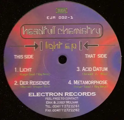 Elmiger Samuel / Küng Marcel a.o. - Light EP
