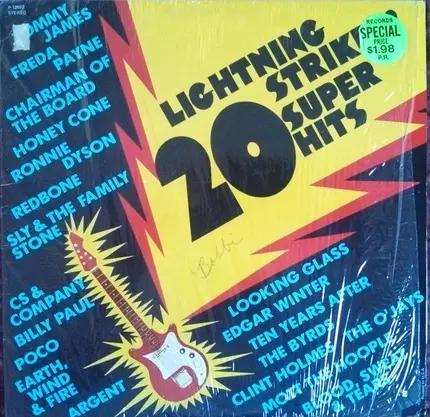 Tommy James, Freda Payne, a.o. - Lightning Strikes 20 Super Hits