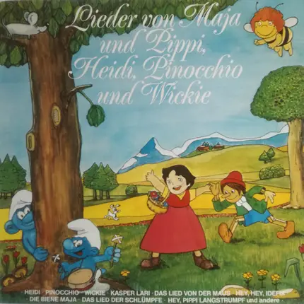 Various - Lieder Von Maja Und Pippi, Heidi, Pinocchio Und Wickie