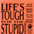 2x7inch Vinyl Single - Various - Life's Tough For The Stupid - Red, Yellow
