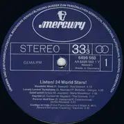 Double LP - Various - Listen! 24 World Stars